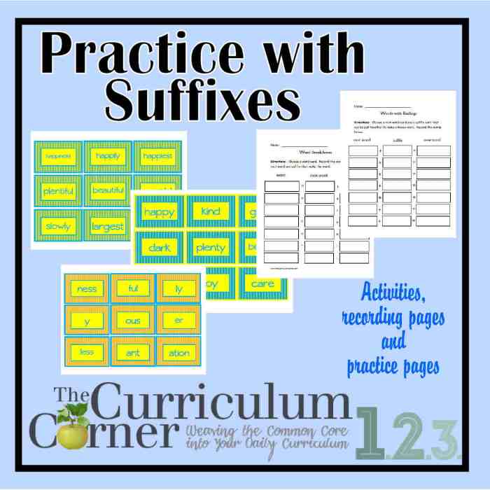 Suffixes