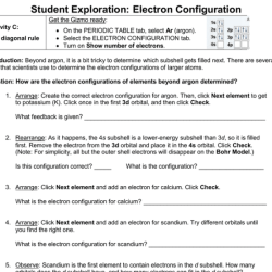 Student exploration periodic trends gizmo answer key pdf