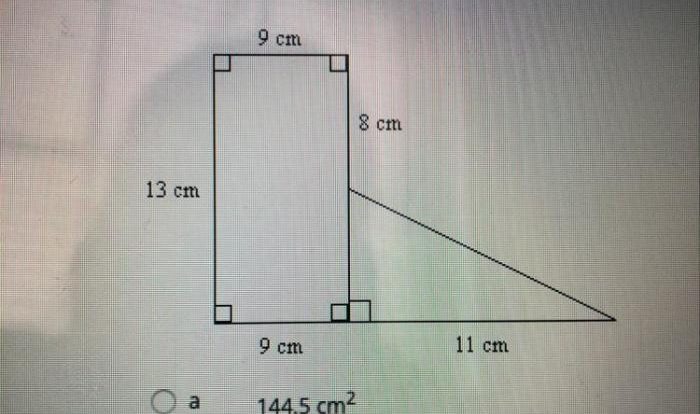 Drawn scale area figure find