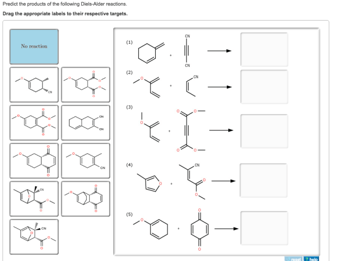 Diels following predict each alder reactions transcribed text show